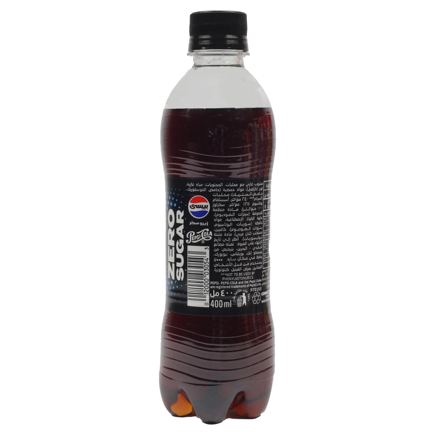 Pepsi Black Zero Sugar Bottle 400 ml x 24
