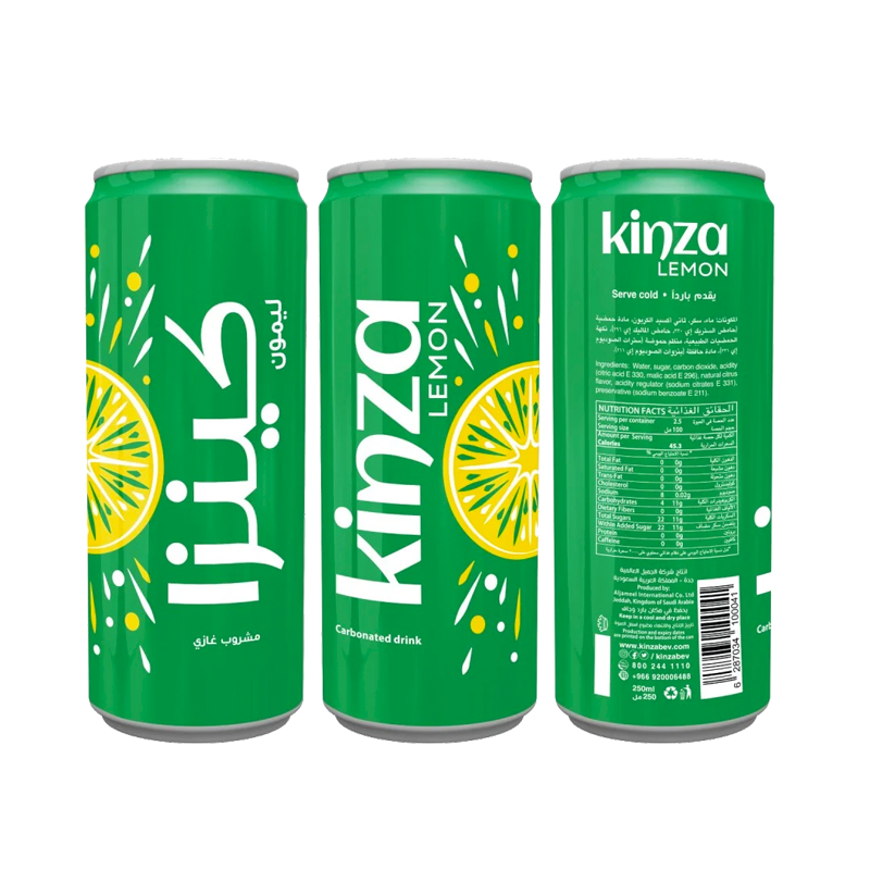 KINZA Lemon (6x250ml)