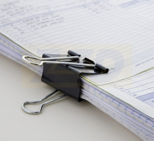 Binder Clip 51 mm 2" - 12 pc/ pkt