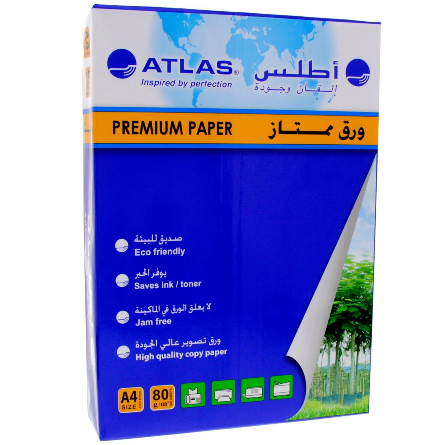 Atlas Atlas C/P Prm A4/80g Rm500sht 6281073701924