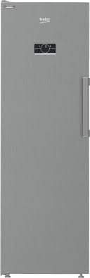 Beko Upright Freezer 313 Liters, Single Door Titanium Inox colour ProSmart Inverter Compressor