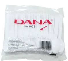Dana HD Plastic Tea Spoon White 50s