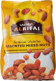 Al Riffai Mixed Nuts Super mix no salt 500gm/pkt