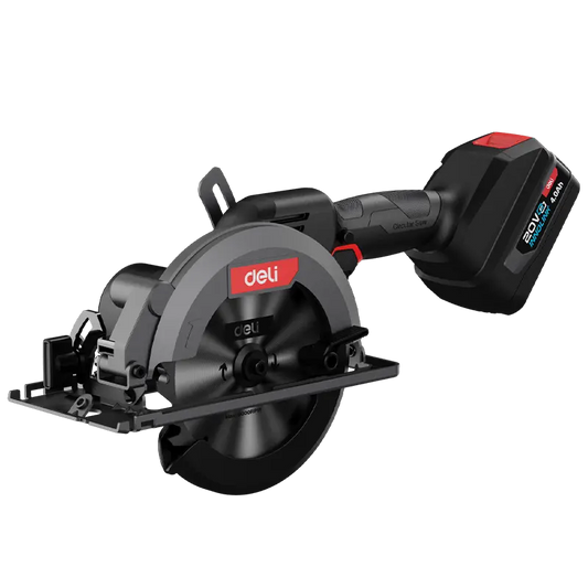 Deli Li-ion circular Saw 150mm 20V 4Ahx2 DE-EDE-YJ20-1D4