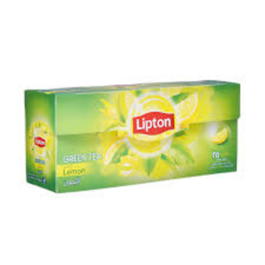 Lipton Green Tea Lemon 25 Envelope Tea Bags 25x1.3g