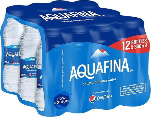Aquafina Bottled Drinking Water 12 x 600 ml