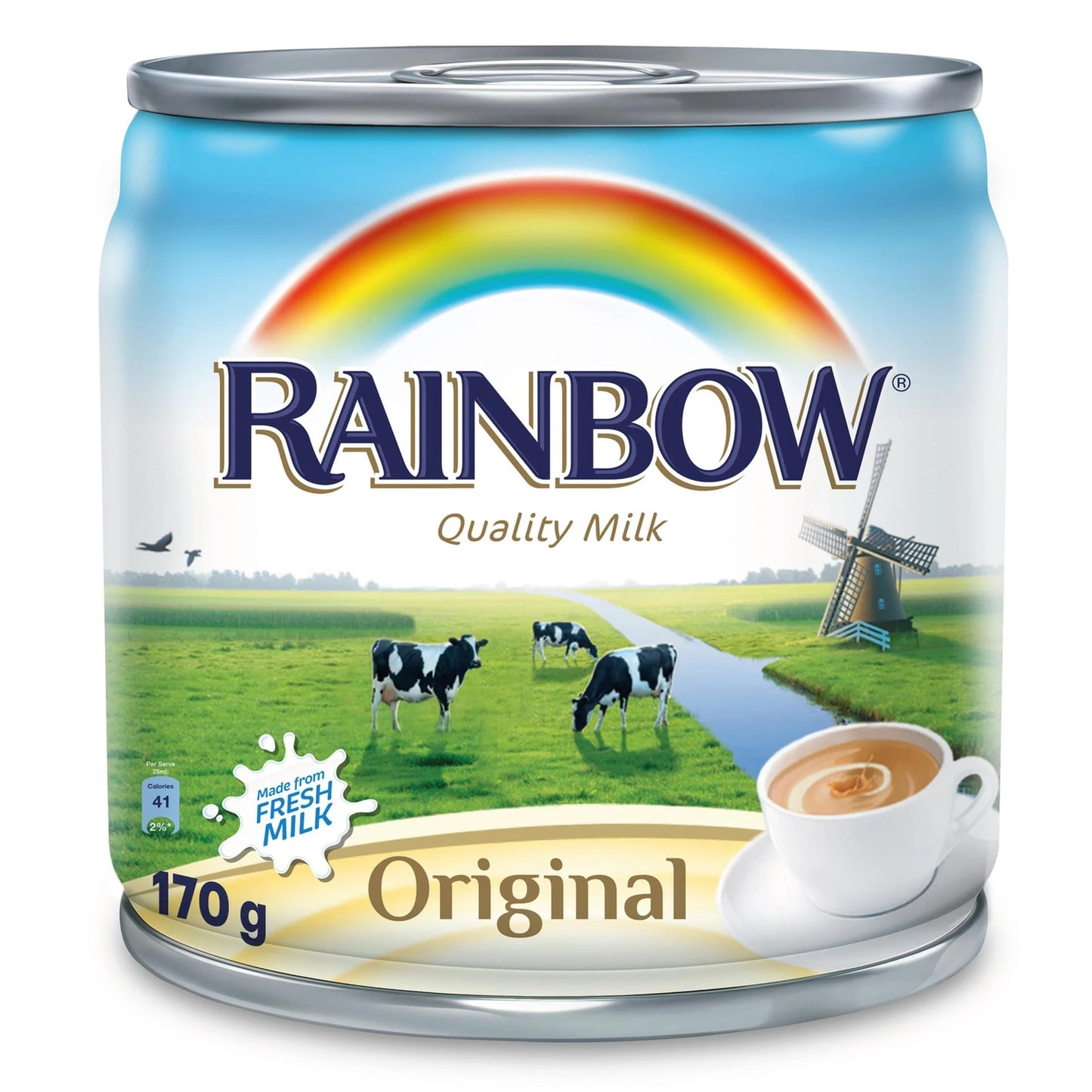 Rainbow Evaporated Milk Original 96x170g