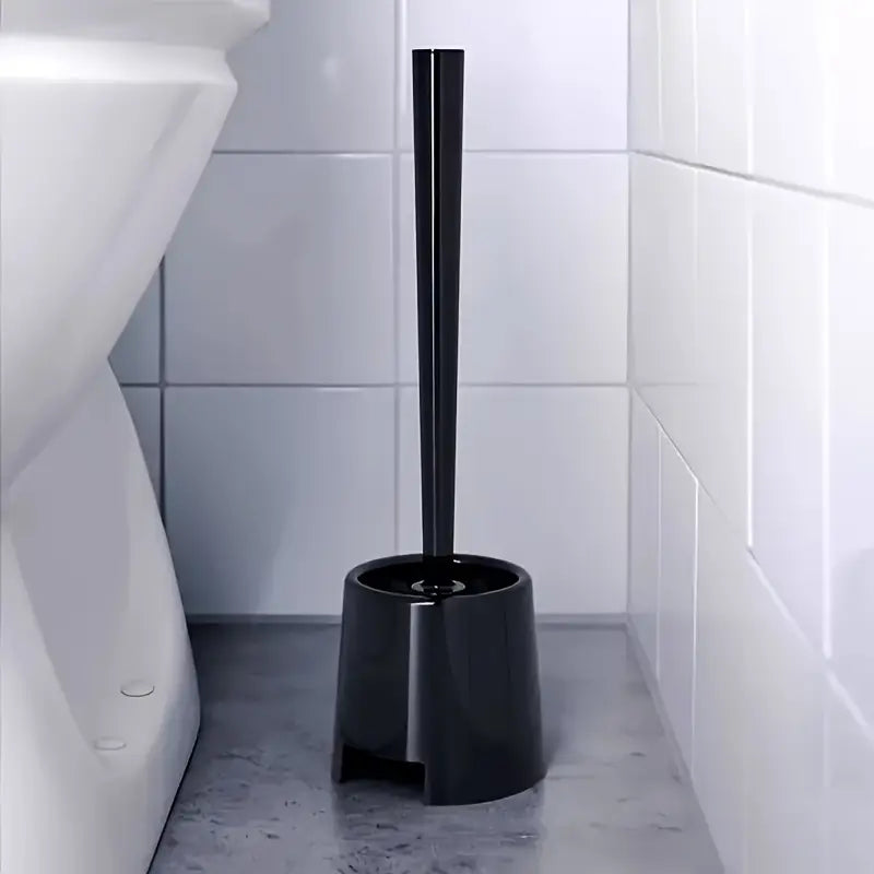 Toilet Brush with Queen Holder Plastic 1pcs set