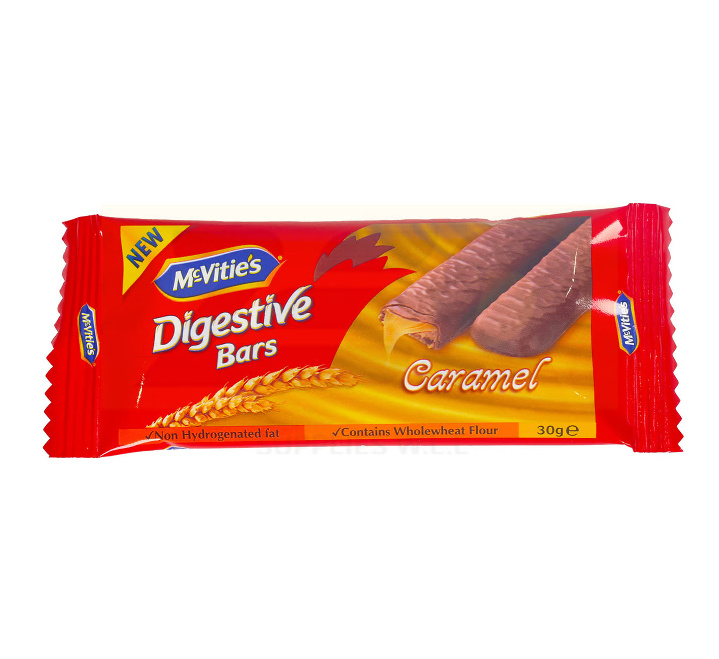 Mcvitie's Digestive Caramel Bar 24 x 30 g