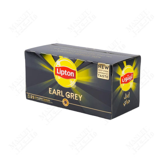 Lipton earl grey envelop tea bag 25x1.5g