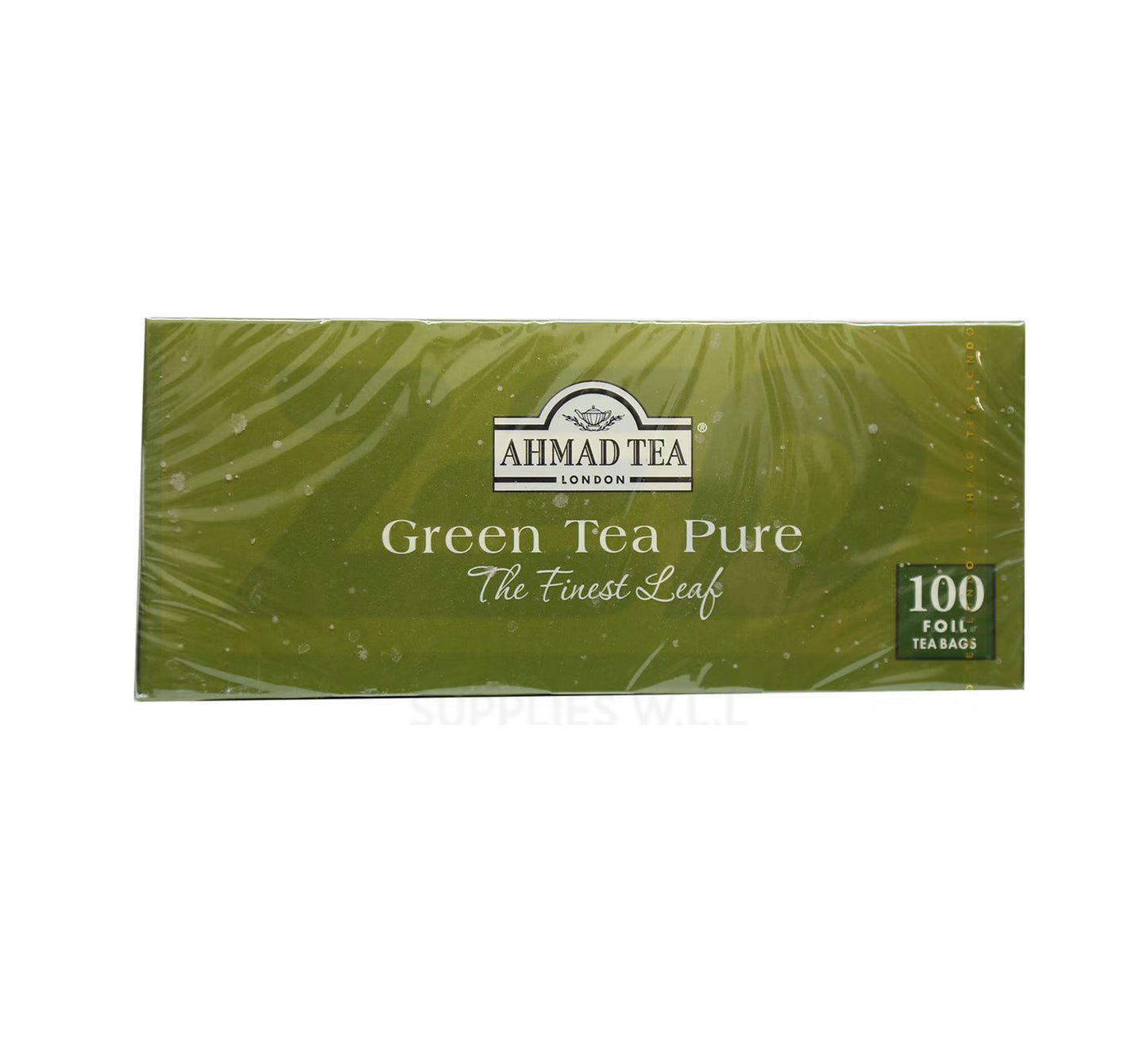 Ahmad Tea Green Tea - 100 Foil Teabags x 12 Box