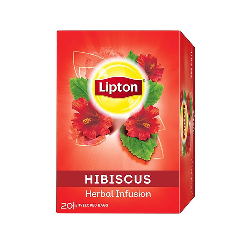 Lipton Hibiscus Herbal Infusion Tea 20x2g