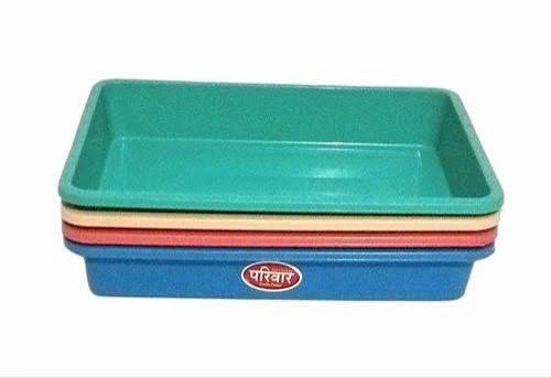PLASTIC TRAY RECTAN. NO. 3 50PCS /PKR