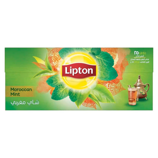 Lipton Green tea Moroccan mint 25x1.8g