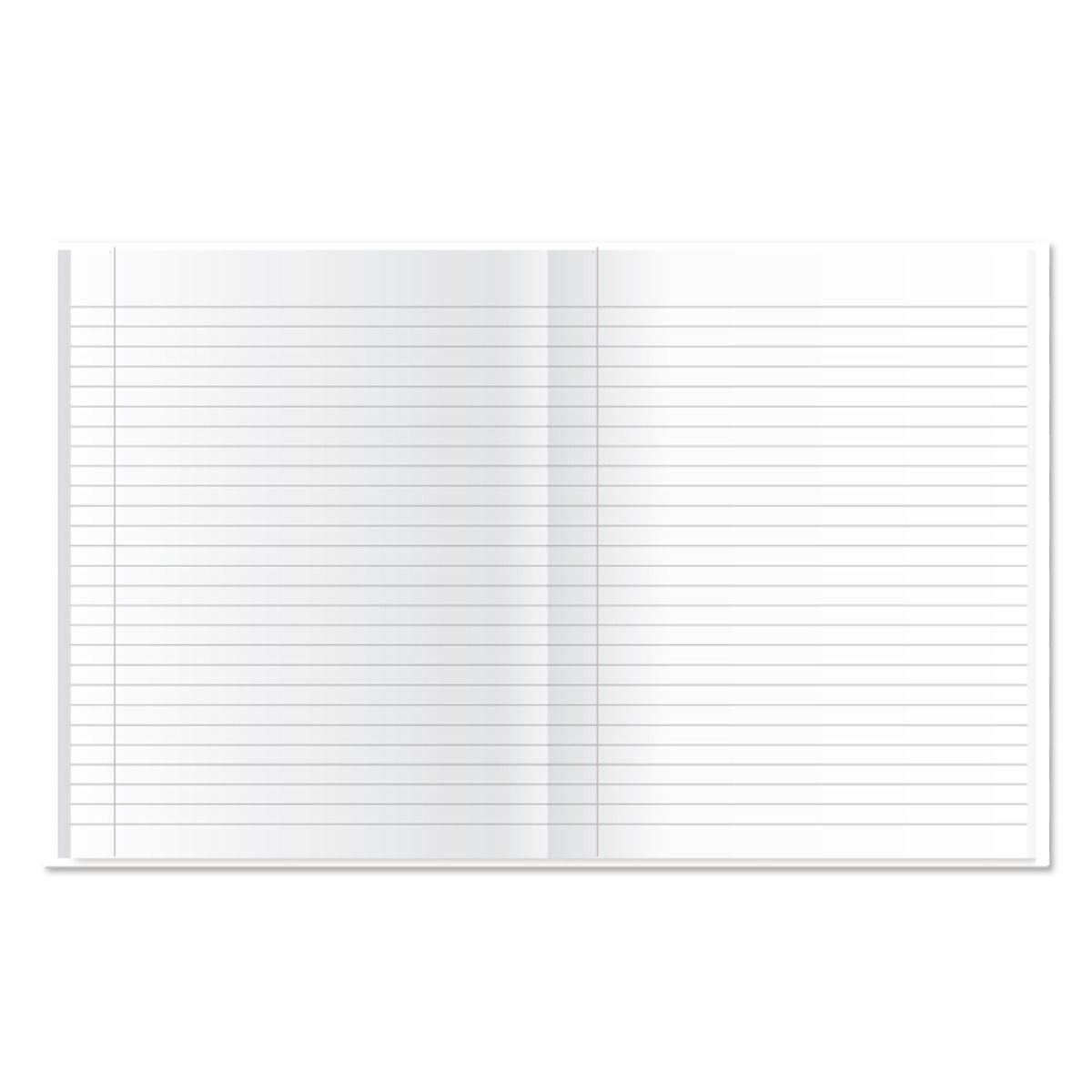 Single Line Note Book 9x7 Brown Cover 60/S PVC FX-00832