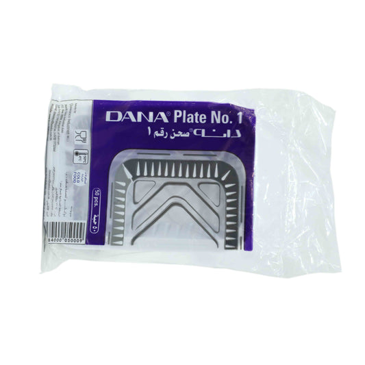Dana Plastic Plate No 1 50 Pcs
