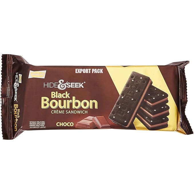Parle H&S black bourbon choc 100 gm