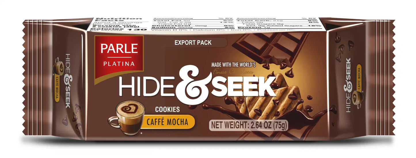 Parle hide and seek cafe mocha 75 gm*60