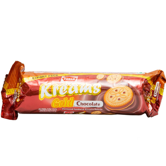 Parle Kreams Gold Chocolate Biscuits 75gm*48
