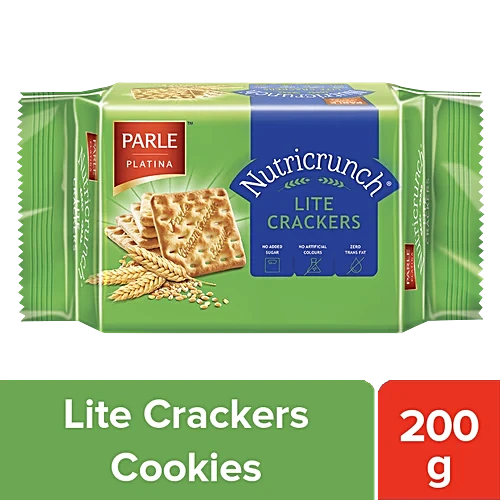 parle nutricrunch lite crackers 200g*20