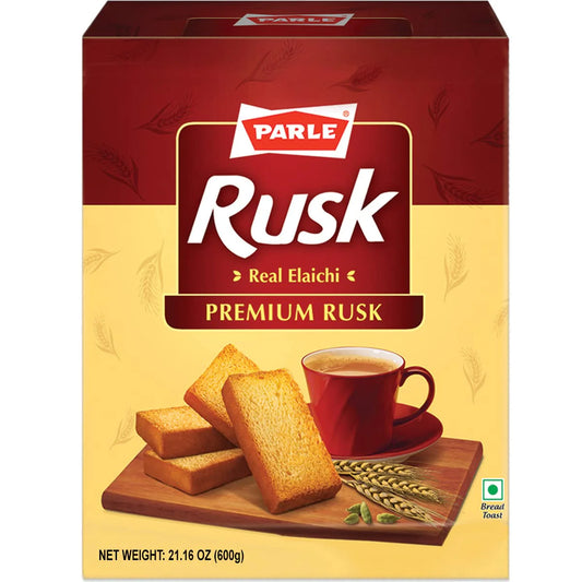 Parle Rusk real elaichi prem V/pack 600