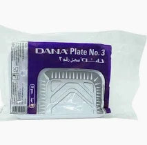 Dana Plastic Plate No. 3 50pcs