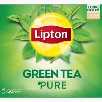 Lipton green Tea Pure Envelop tea bag 50x1.5g