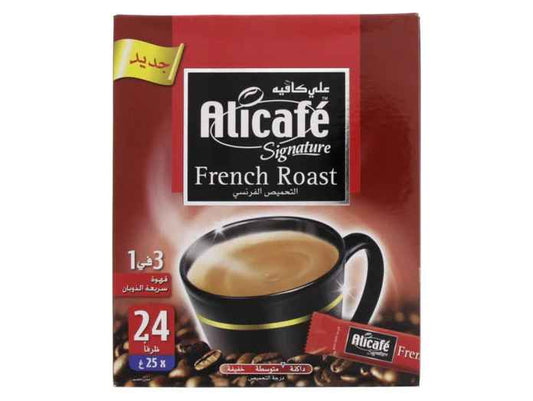 Alicafe Signature 3 In 1 French Roast 25g x 24 Pieces