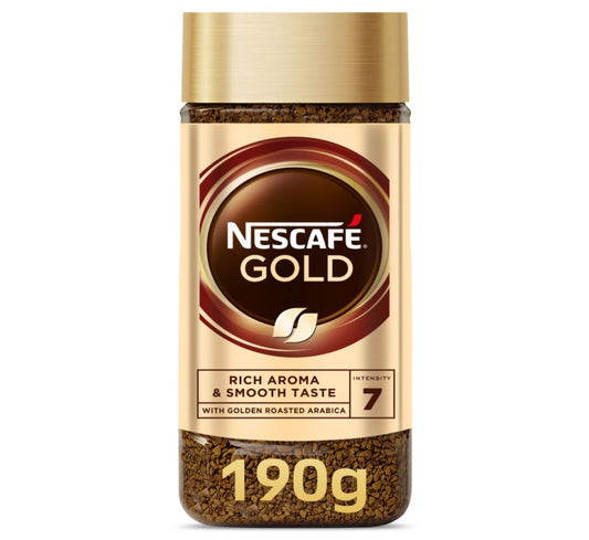 Nescafe Gold Rich Aroma & Smooth Taste Instant Coffee 190 g X 6PCS