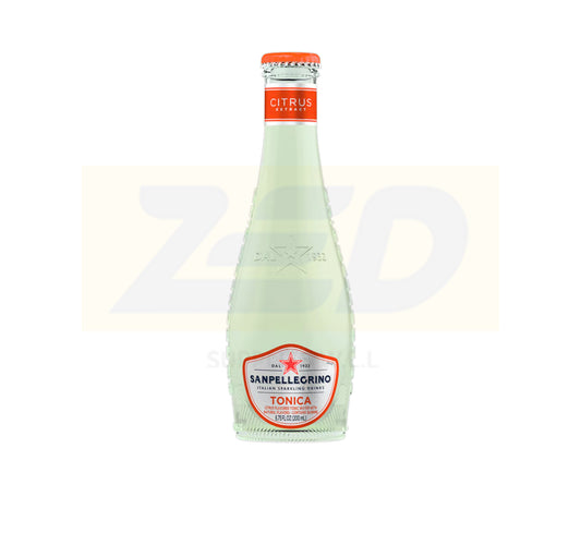 San Pellegrino Tonica Citrus Glass Bottle 24 x 200 ml