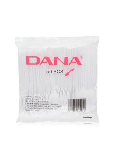 Dana HD Plastic Tea Spoon White 50s